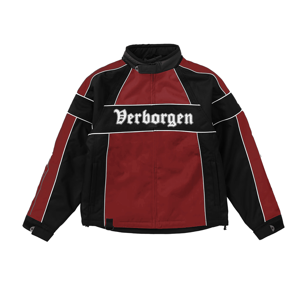 Track Jacket - Black/Red