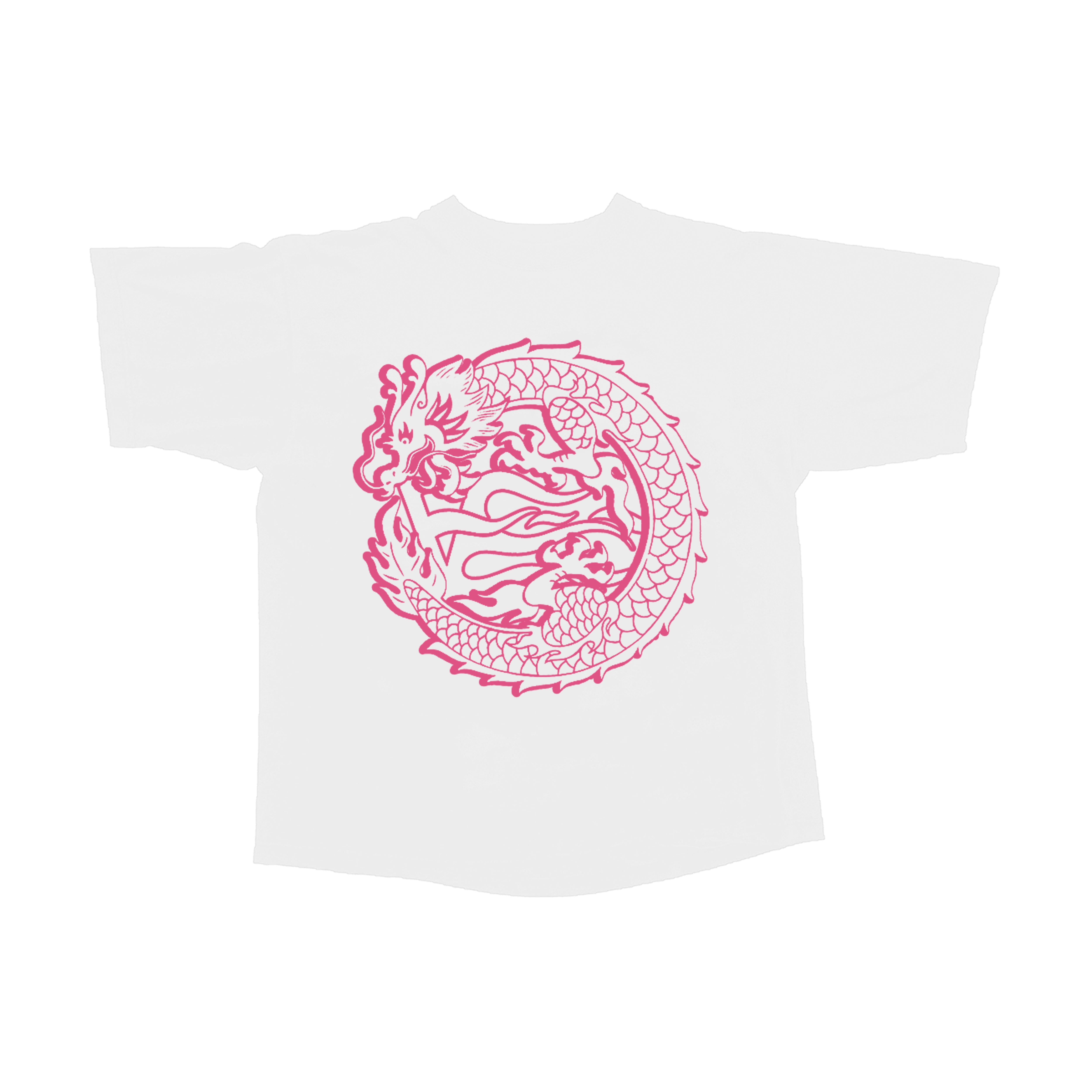CNY "Pink" Dragon T-Shirt - White