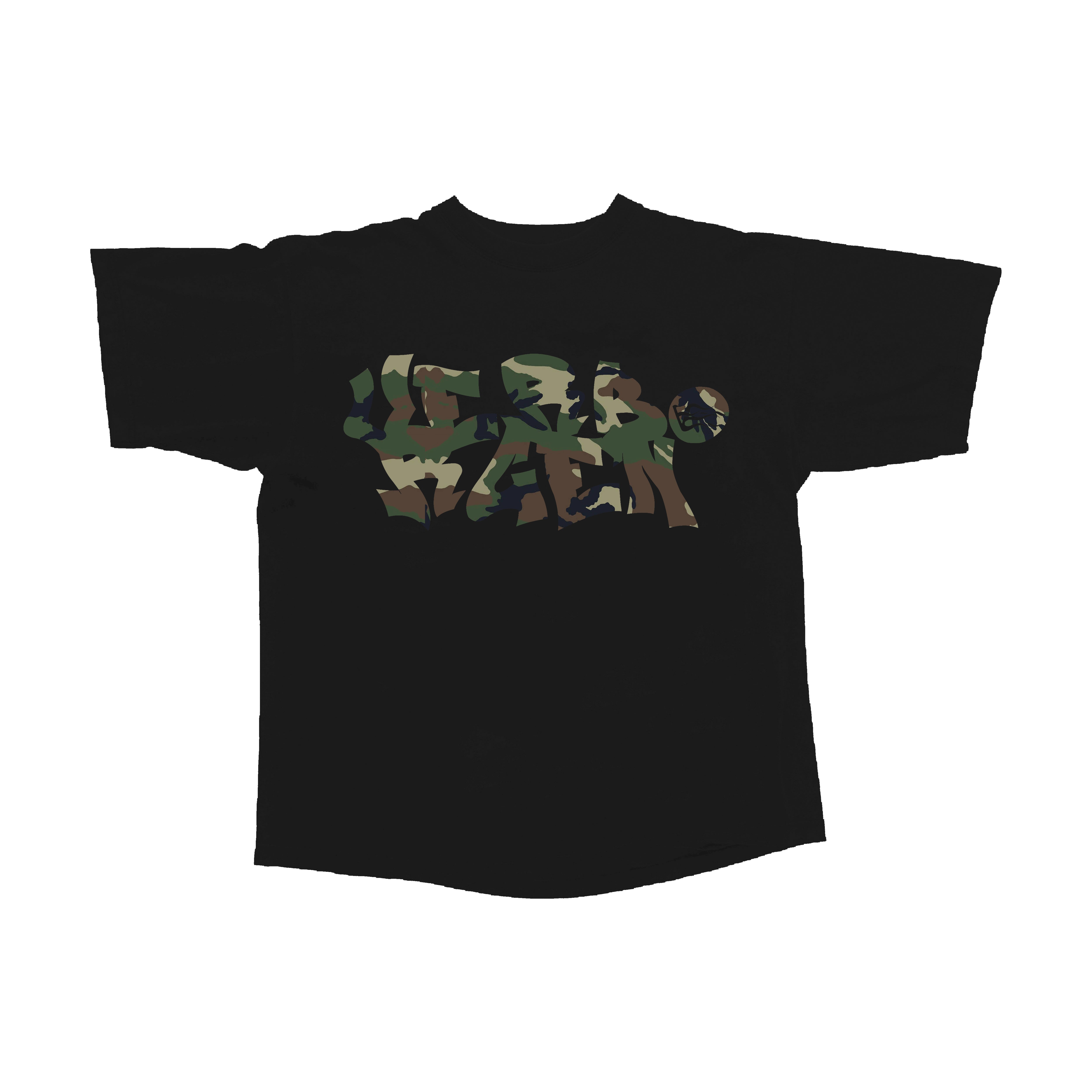 T-shirt en niveaux de gris - NOIR