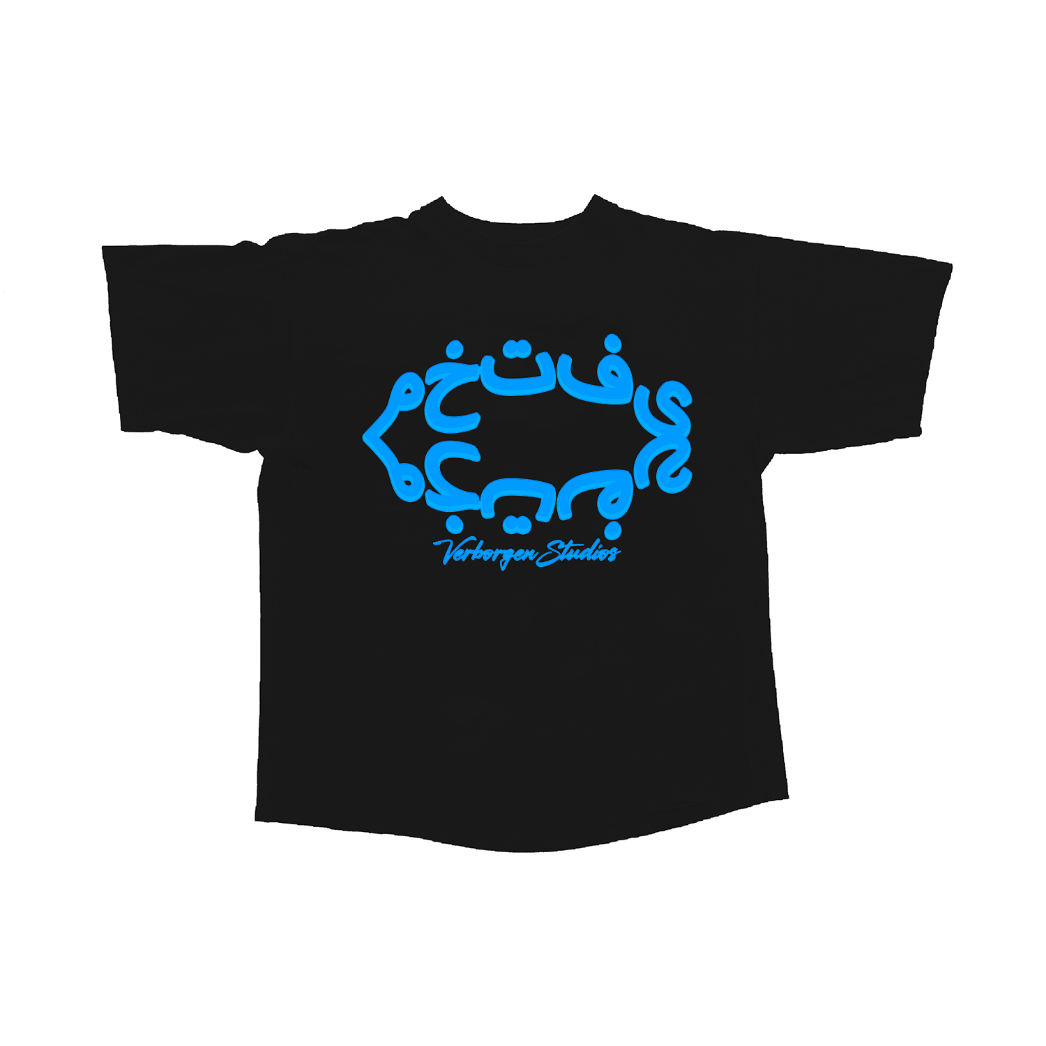 Golden Ration "Blue" T-Shirt - BLACK