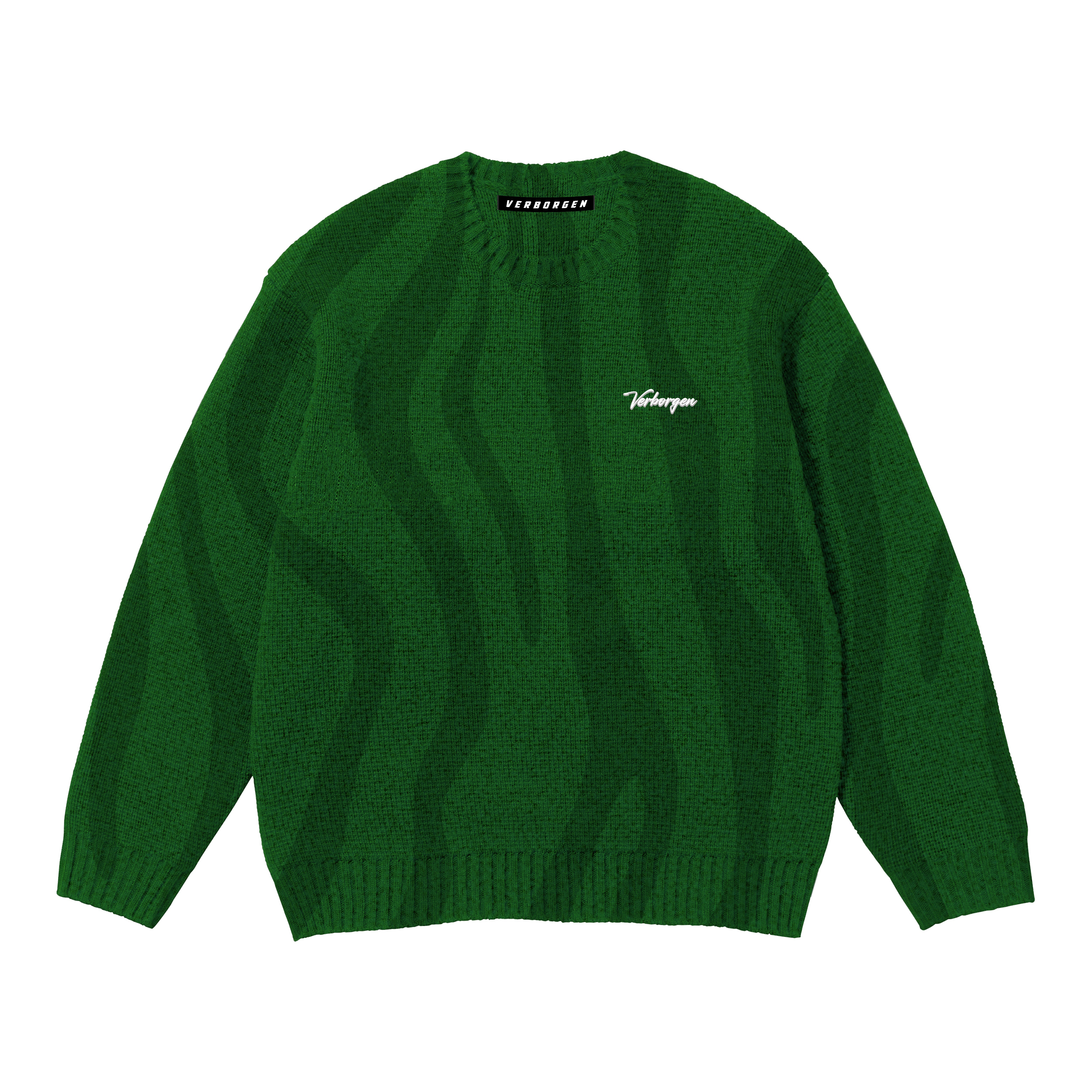 Knitted Sweater - Green