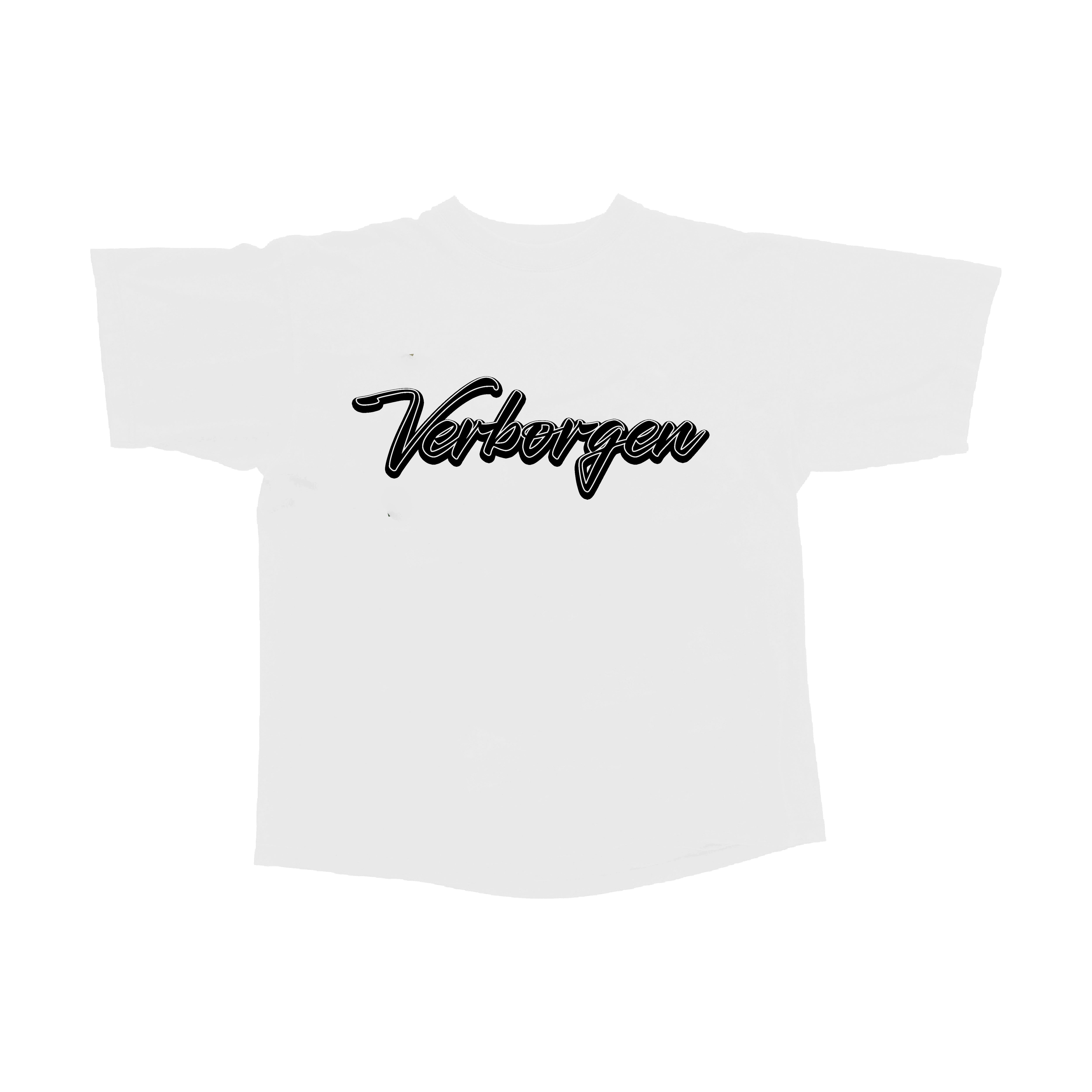 Camiseta con el logotipo de la escritura - Blanca