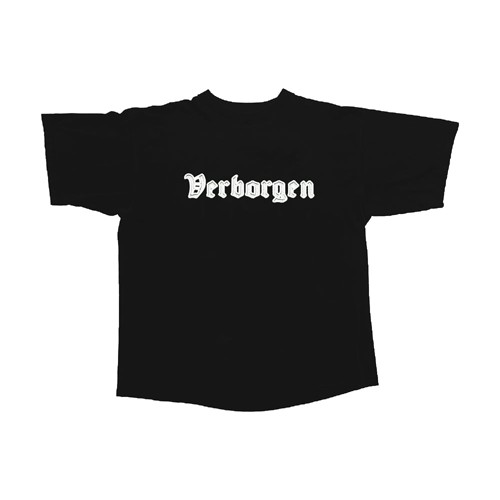 Camiseta con bordado - NEGRO