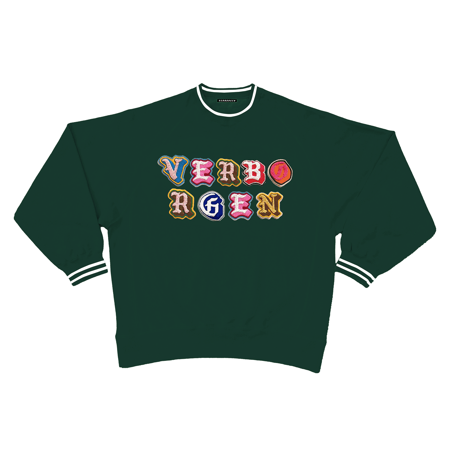 Chenille Logo Sweatshirt - Green