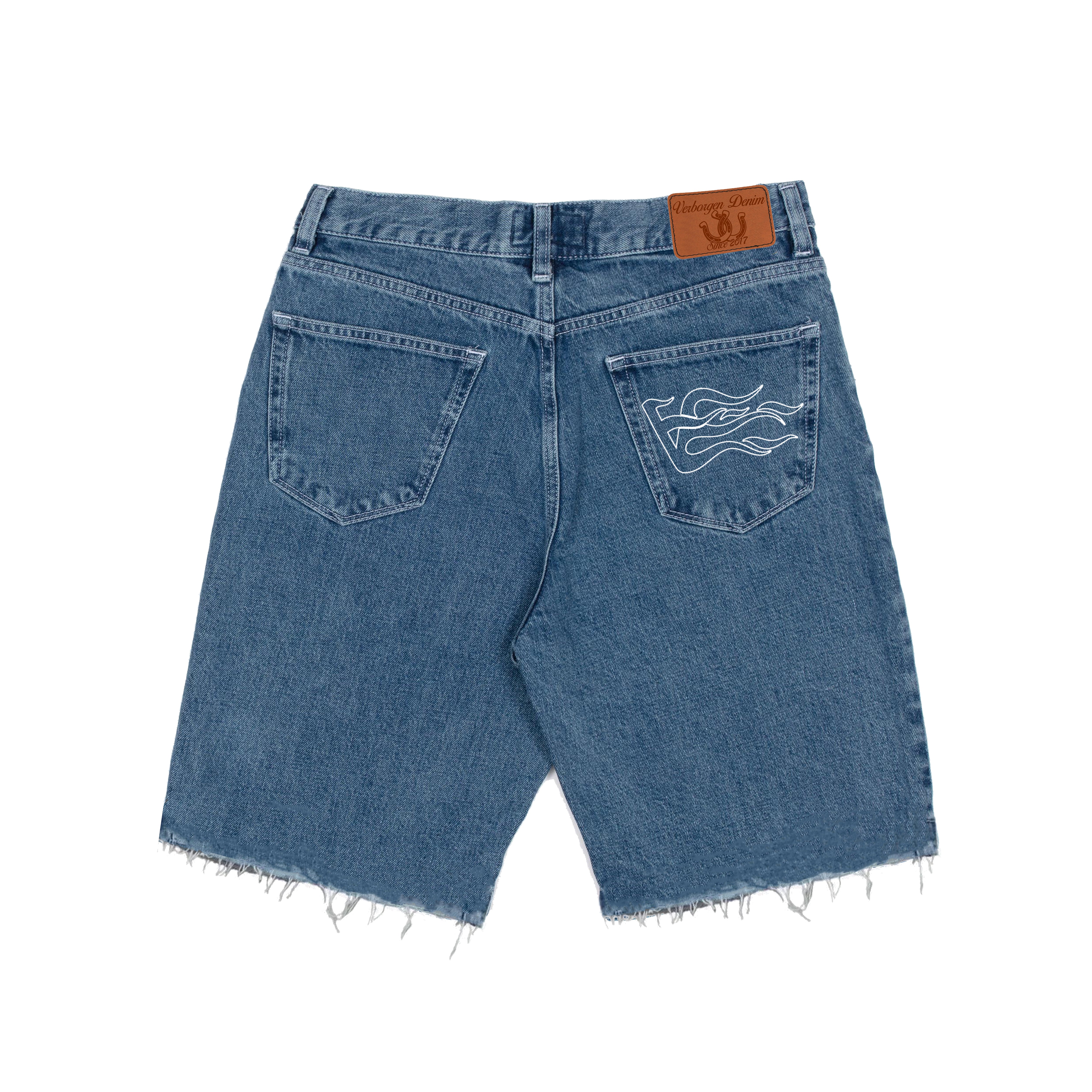 V-Script Denim Jorts V2