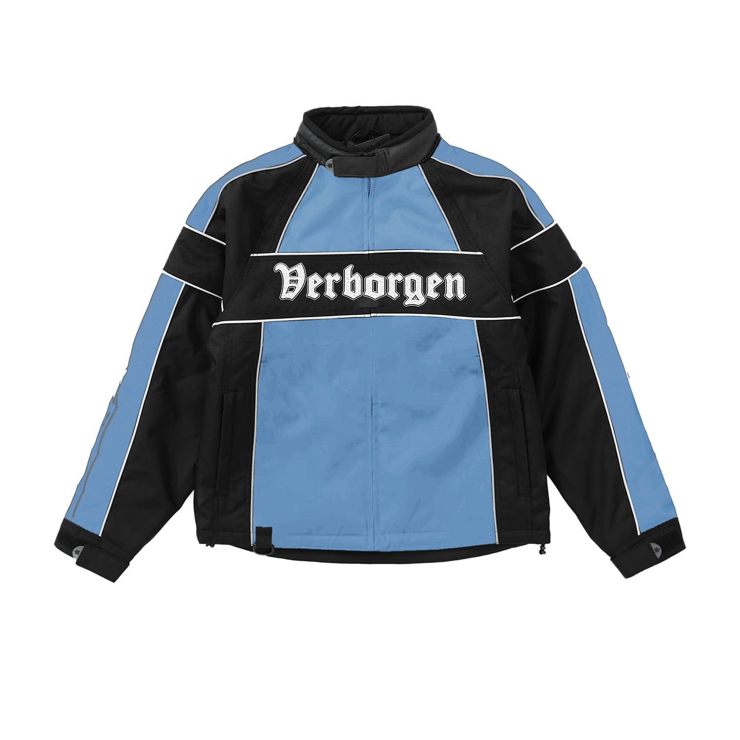 Track Jacket  - Black/Blue