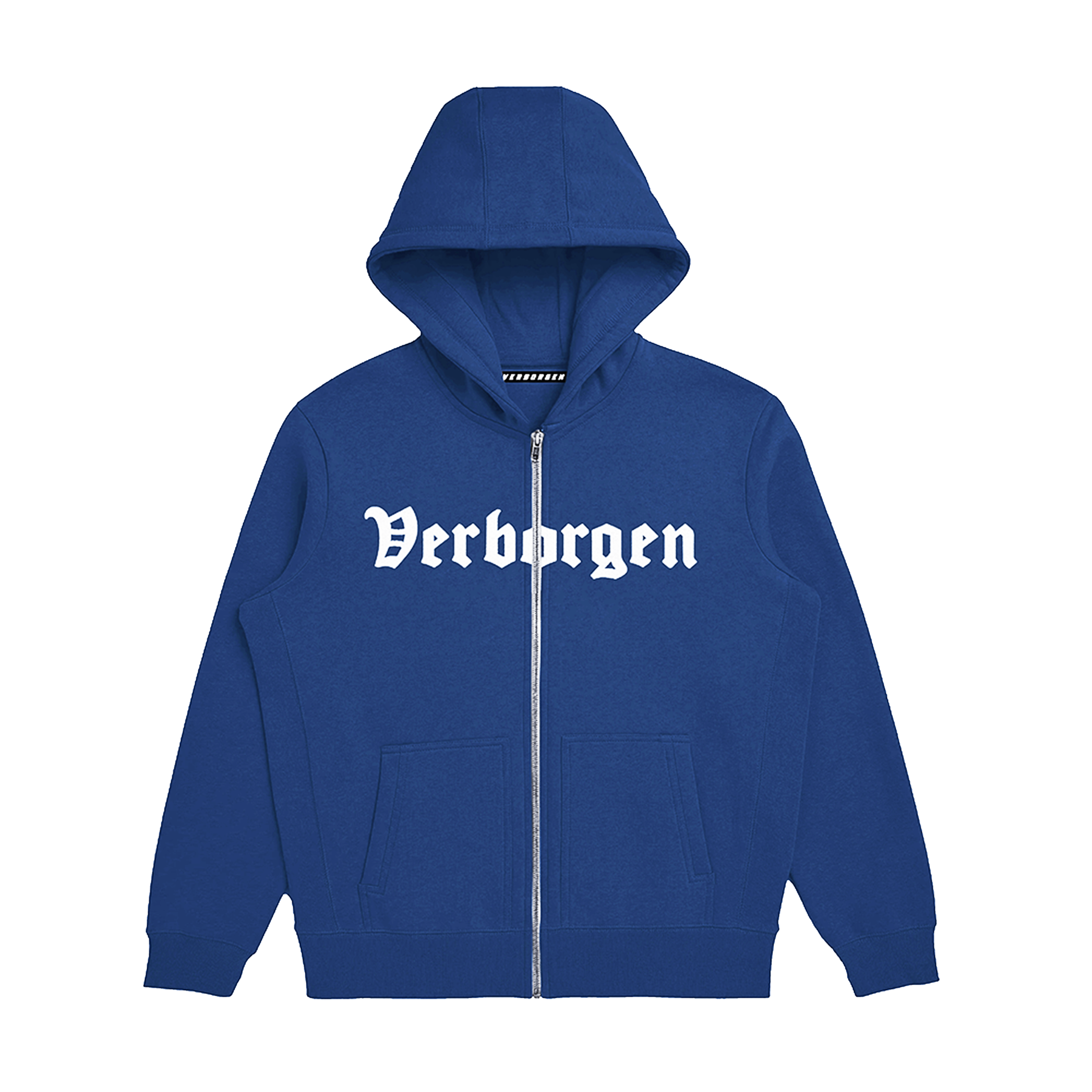 "Classic" Embroidery V3 Zip-Up - Blue
